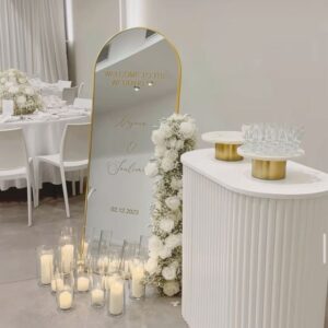 Custom Removable Vinyl Letting for Mirrors & Event Signs