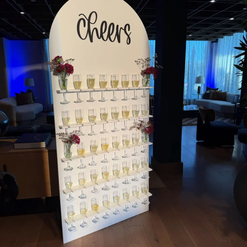 Champagne Wall