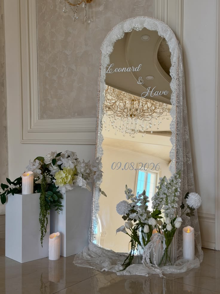 Custom Removable Vinyl Letting for Mirrors & Event Signs - Image 2